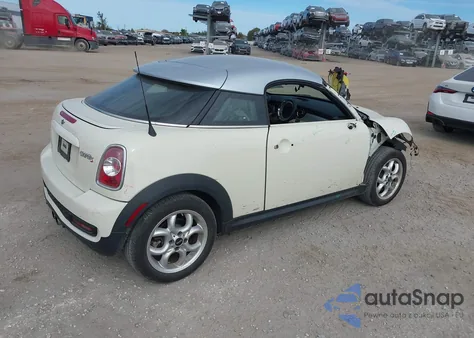 2012 Mini Cooper S из США, поврежденный, VIN WMWSX3C53CT408070